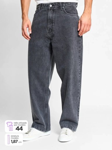 JEANS HOMBRE INDEX ALGODÓN BAGGY - 1