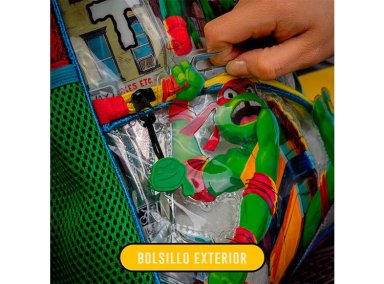 MOCHILA TORTUGAS NINJA INFANTIL - 15