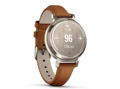 SMARTWATCH GARMIN LILY 2 CLASSIC ORO CREMA CORREA DE CUERO MARRÓN - 6
