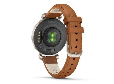 SMARTWATCH GARMIN LILY 2 CLASSIC ORO CREMA CORREA DE CUERO MARRÓN - 9