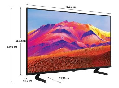 SMART TV SAMSUNG LED FHD 43” UN43T5203AGXZS - 3