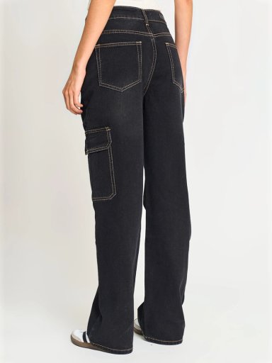 JEANS MUJER INDEX CARGO - 3
