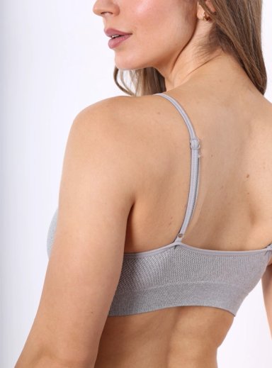 PACK 3 SOSTÉN BRALETTE MUJER INDEX NEGRO SEAMLESS STNP324-660 - 4