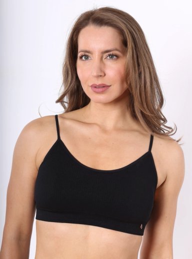 PACK 3 SOSTÉN BRALETTE MUJER INDEX NEGRO SEAMLESS STNP324-660 - 6