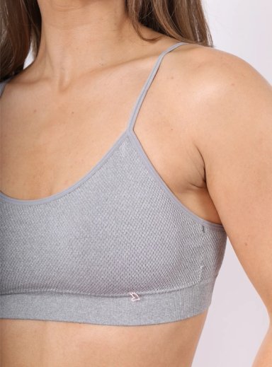 PACK 3 SOSTÉN BRALETTE MUJER INDEX NEGRO SEAMLESS STNP324-660 - 3