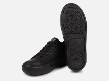 ZAPATILLAS ESCOLARES MUJER MAUI AND SONS NEGRO 5CE122WC - 5