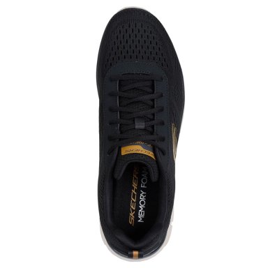 ZAPATILLAS HOMBRE SKECHERS CASUALES NEGRO TRACK - 4