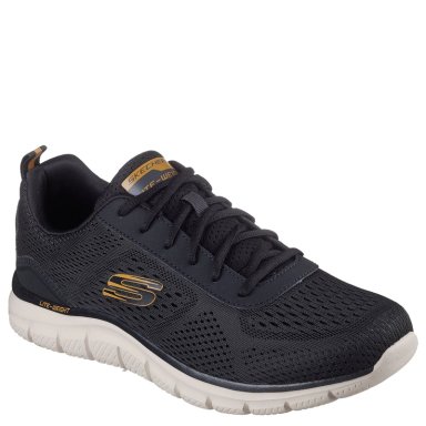 ZAPATILLAS HOMBRE SKECHERS CASUALES NEGRO TRACK - 2