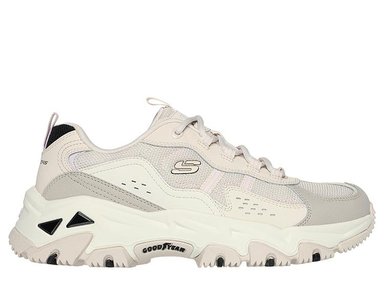 ZAPATILLAS MUJER SKECHERS CASUALES CREMA D'LITES HIKER - 1