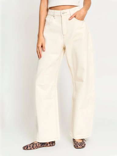 JEANS MUJER INDEX ALGODÓN BALLOON TIRO MEDIO - 2