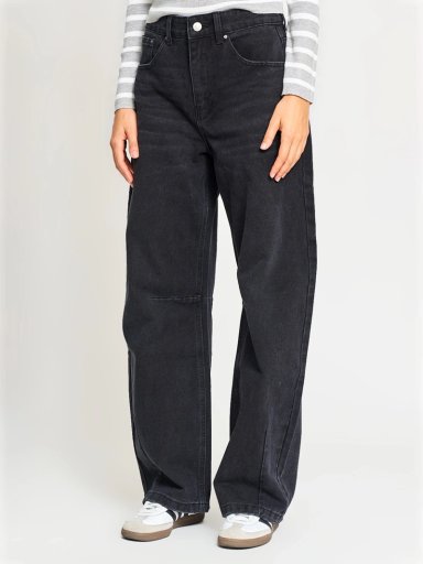 JEANS MUJER INDEX ALGODÓN BALLOON TIRO MEDIO - 2