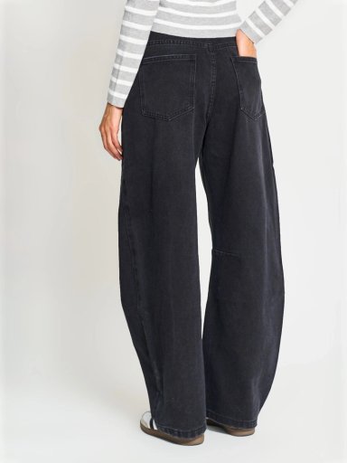 JEANS MUJER INDEX ALGODÓN BALLOON TIRO MEDIO - 3