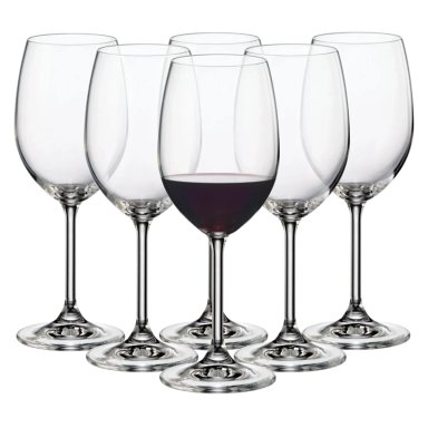 COPA RIPLEY HOME SET 6 VINO VIDRIO - 1