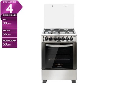 COCINA HIBRIDA SINDELEN 4 QUEMADORES CH-640NI - 1