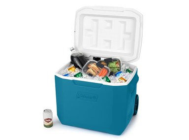 COOLER PORTÁTIL COLEMAN CHILLER 60QTS 57 L AZUL - 3
