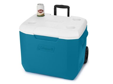 COOLER PORTÁTIL COLEMAN CHILLER 60QTS 57 L AZUL - 4