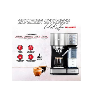 CAFETERA THOMAS HIDROPRESIÓN EXPRESSO LATEKAFFEE TH-160DELI - 3