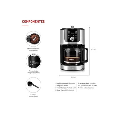 CAFETERA THOMAS GOTEO AROMAKAFFEE TH-145DMI - 5