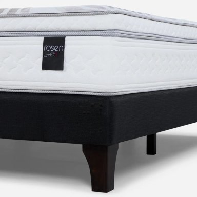 CAMA EUROPEA ROSEN ART 4 BD 2 PLAZAS + RESPALDO RACHEL - 5