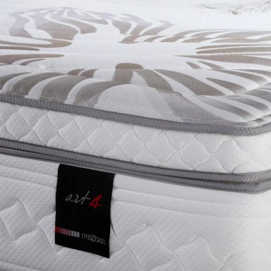 CAMA EUROPEA ROSEN ART 4 SÚPER KING + RESPALDO ISSEY GRAFITO - 5