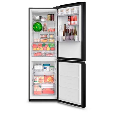 REFRIGERADOR BOTTOM FREEZER ELECTROLUX DB60GE 323L NO FROST NEGRO - 5