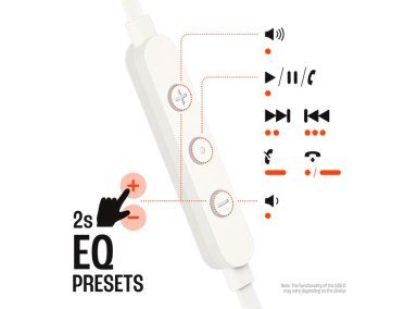 AUDÍFONOS JBL IN EAR TUNE 310C BLANCO - 6