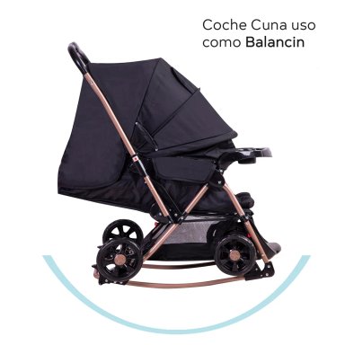 COCHE BALANCIN B50SX DORADO BEBESIT - 6