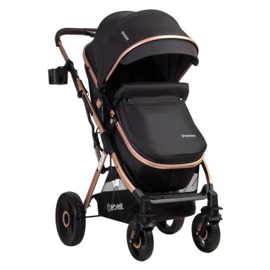 COCHE CUNA PASEO BEBE VOX GOLD NEGRO BEBESIT - 3