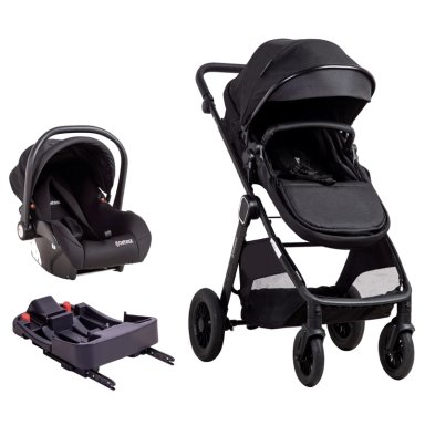 COCHE CUNA TRAVEL SYSTEM ISOFIX SUNSET PREMIUM CON BASE - 1