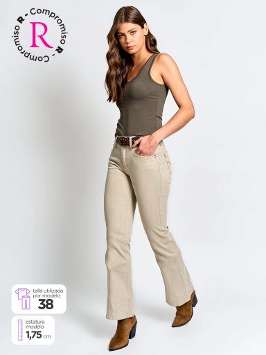 JEANS MUJER TATIENNE FLARE - 1