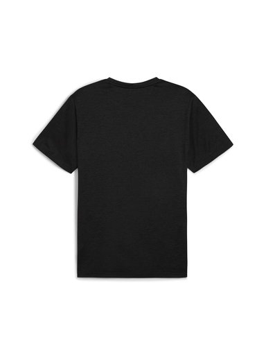 POLERA HOMBRE PUMA 525920 ALGODÓN NEGRO MANGA CORTA TRAIN ALL DAY ESSENTIALS - 7