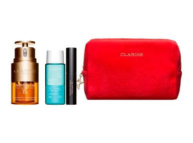 SET CLARINS DOUBLE SERUM EYE - 1