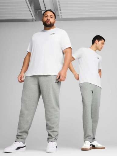 PANTALÓN DE BUZO HOMBRE PUMA 682610 GRIS ESSENTIALS NO.1 - 1