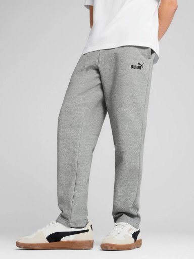 PANTALÓN DE BUZO HOMBRE PUMA 682610 GRIS ESSENTIALS NO.1 - 2