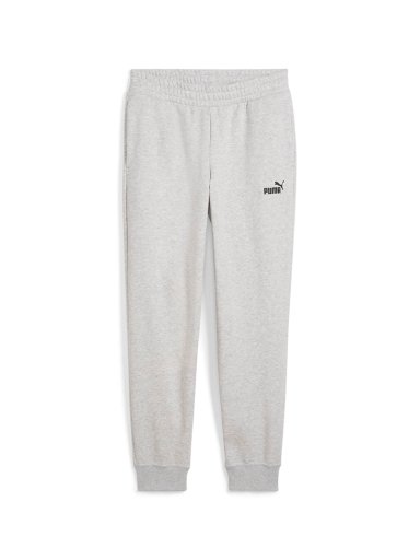 PANTALÓN DE BUZO MUJER PUMA 682448 GRIS ESSENTIALS NO. 1 LOGO PEQUEÑO - 6