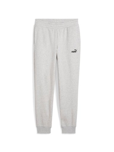 PANTALÓN DE BUZO MUJER PUMA 682448 GRIS ESSENTIALS NO. 1 LOGO PEQUEÑO - 6