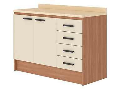 MUEBLE DE COCINA VEKKA HOME 2P 4C BEIGE - 1