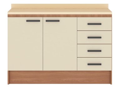 MUEBLE DE COCINA VEKKA HOME 2P 4C BEIGE - 2