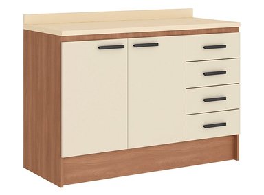 MUEBLE DE COCINA VEKKA HOME 2P 4C BEIGE - 3