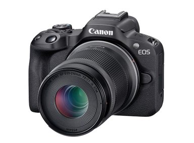 CÁMARA MIRRORLESS CANON R50 4K UHD 24.2 MP+ LENTE 18-45 + LENTE 55-210 - 2