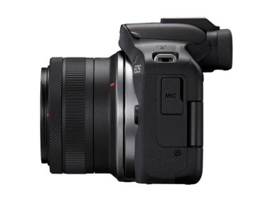 CÁMARA MIRRORLESS CANON R50 4K UHD 24.2 MP+ LENTE 18-45 + LENTE 55-210 - 3