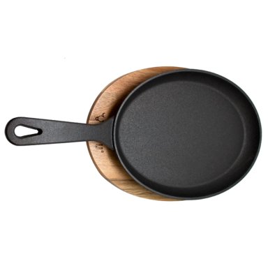 SARTÉN TITANIO BASE MADERA WAYU IRON CAST - 2