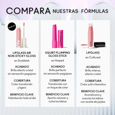 BRILLO LABIAL MAC 5 ML LIPGLASS AIR NON-STICKY GLOSS - 7