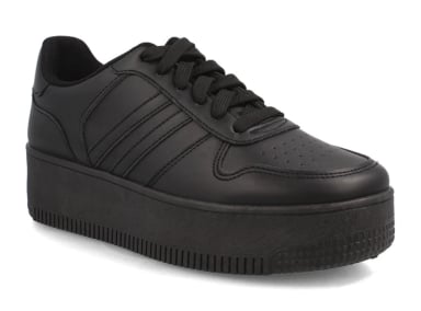 ZAPATILLAS ESCOLARES MUJER NORTH STAR NEGRO MAYO - 2
