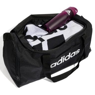 BOLSO DEPORTIVO ADIDAS LINEAR DUFFEL MÉDIUM NEGRO - 2