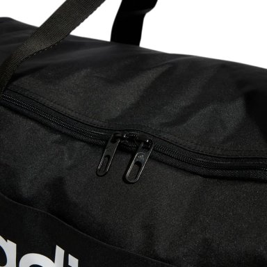 BOLSO DEPORTIVO ADIDAS LINEAR DUFFEL MÉDIUM NEGRO - 6
