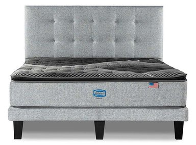 CAMA EUROPEA SIMMONS SKY 2PL B/D + RESPALDO TIGNES - 1