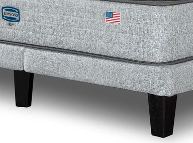 CAMA EUROPEA SIMMONS SKY 2PL B/D + RESPALDO TIBET - 6