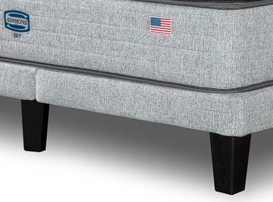 CAMA EUROPEA SIMMONS SKY KING B/D + RESPALDO TIBET - 6