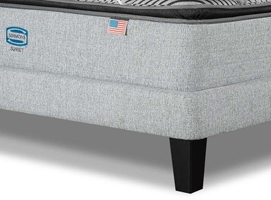 CAMA EUROPEA SIMMONS SUNSET 1.5PL B/N + RESPALDO TIGNES - 6